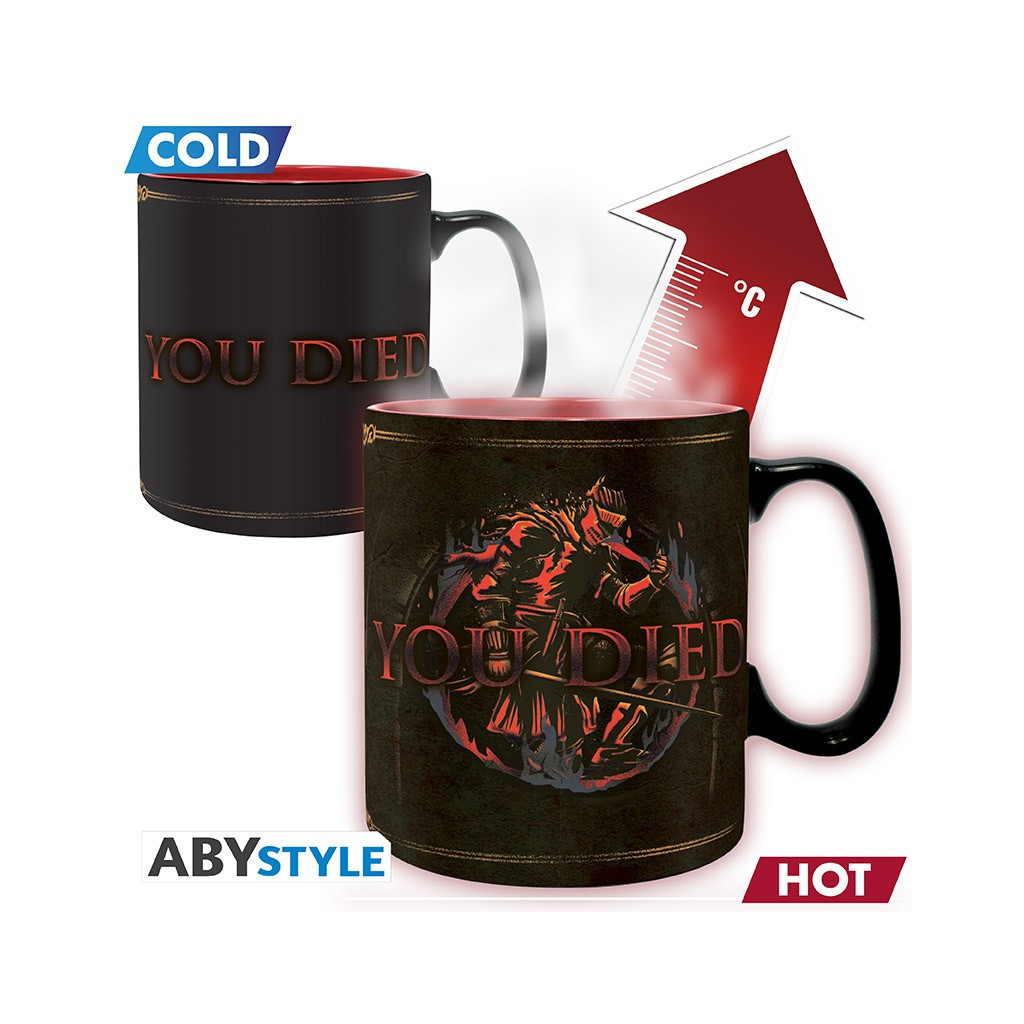 Dark Souls - Mug Heat Change You Died