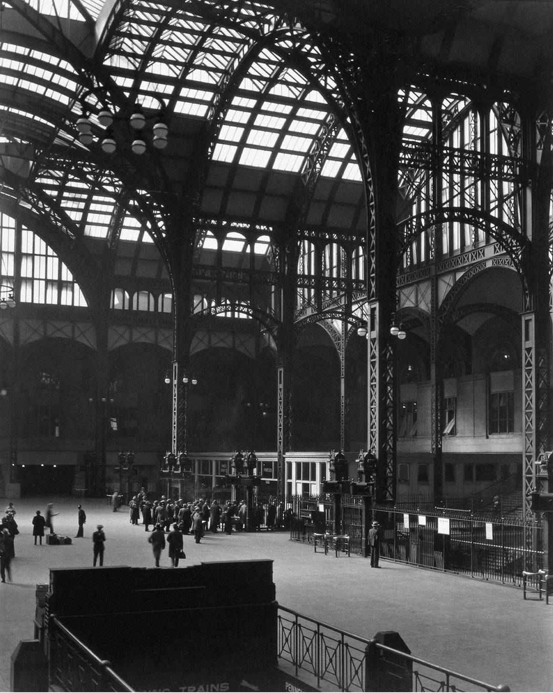 Penn Station, Manhattan by Berenice Abbott - Open Edition.