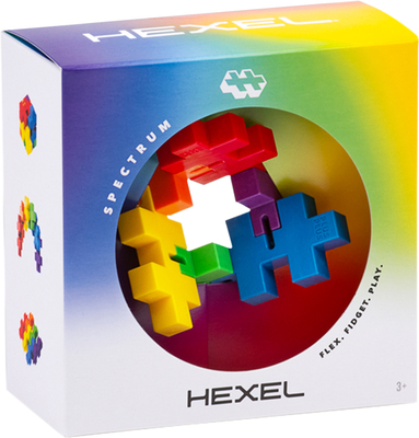Plus-Plus HEXEL Fidget-leke Spectrum