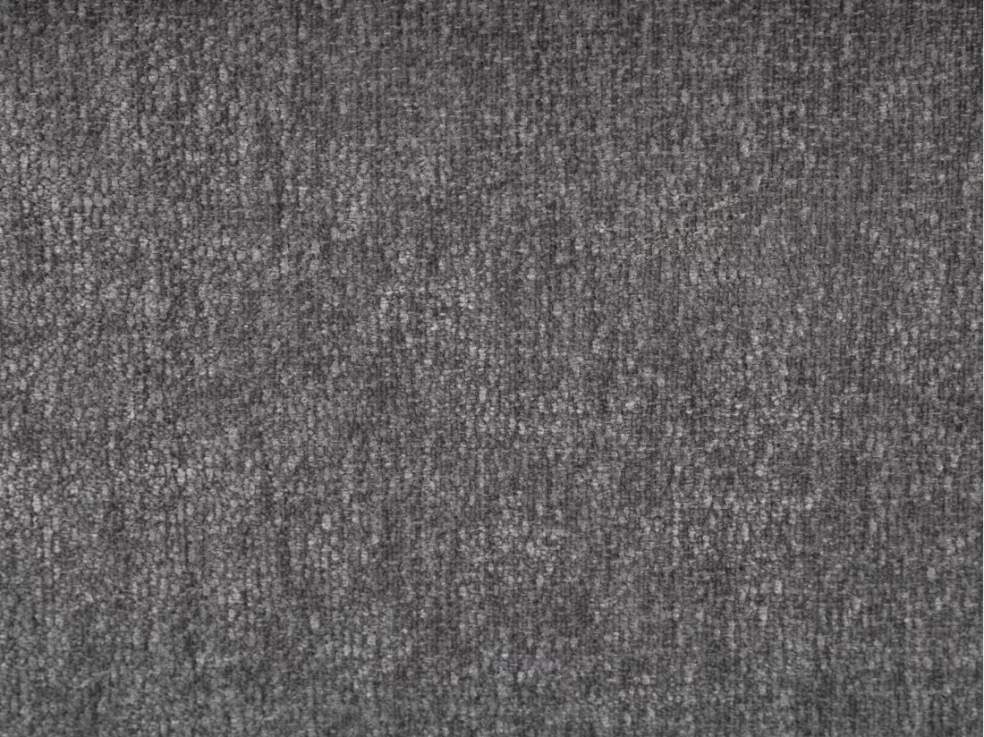 Canapé d'angle droit en tissu gris APRICALE