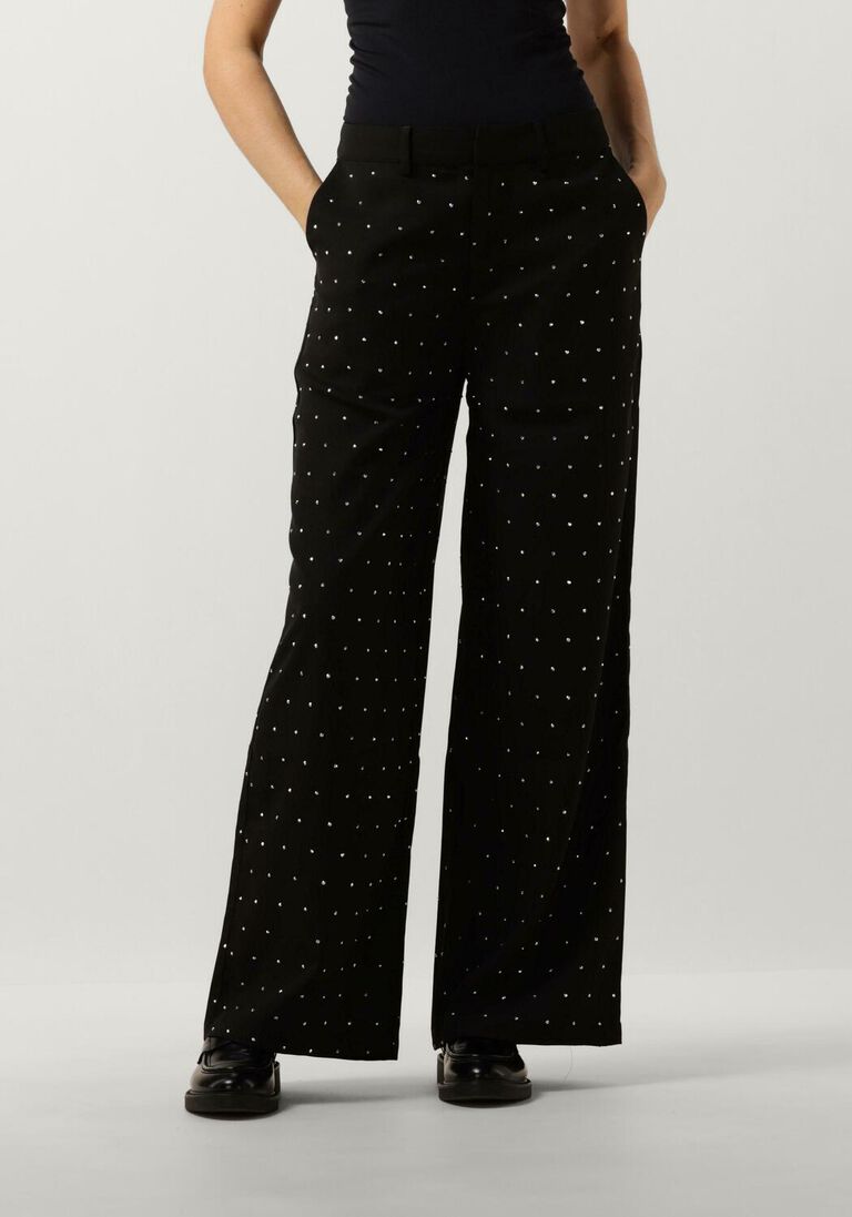 REFINED DEPARTMENT zwarte refined department pantalon neya