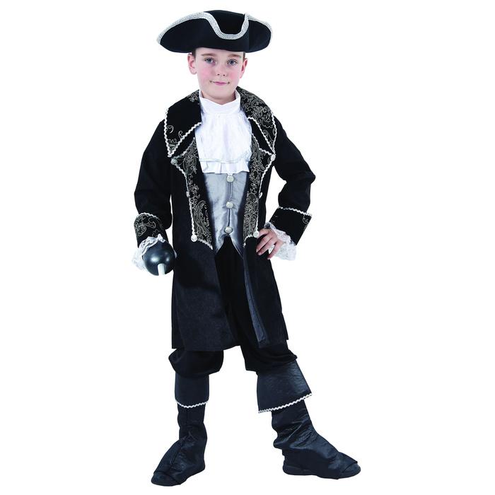 COSTUME CAPITAINE PIRATE LUXE GARCON S