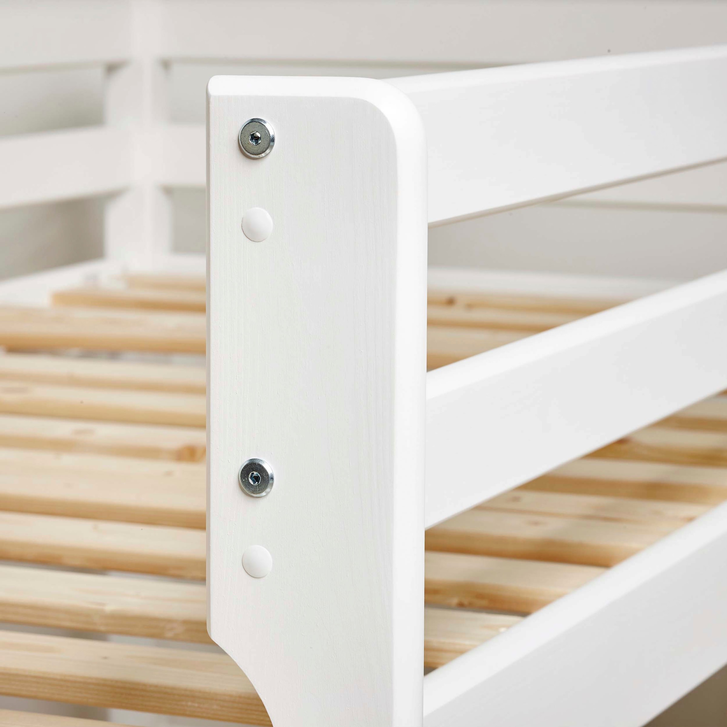 Hoppekids Hochbett »ECO Dream« 90x200 Massiv, umbaubar zum Einzelbett