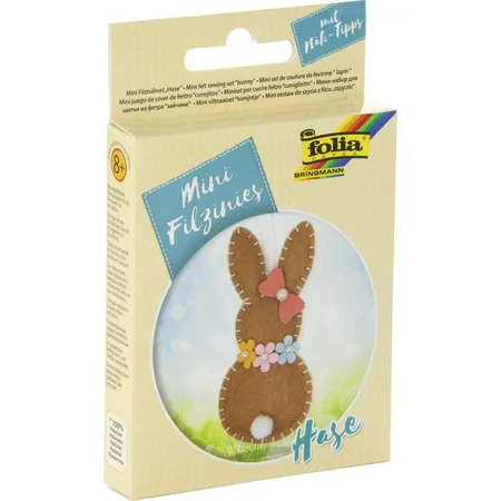 Folia Mini Filzinies Hase 15 Teile