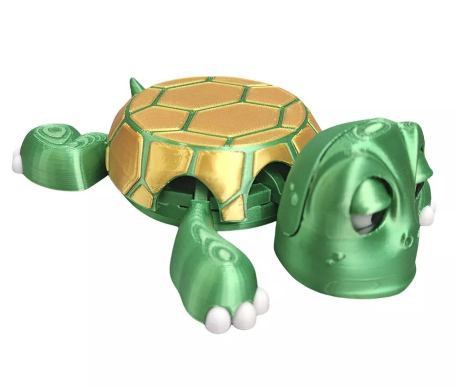 (16x13cm) Interaktiver Getränke Untersetzer Lustiger 3D Tischuntersetzer für Tassen / Gläser im Schildkröten Design - Grün