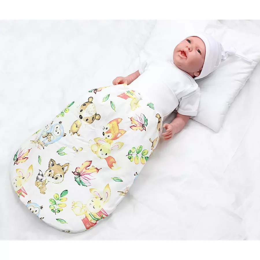 TupTam Baby Strampelsack mit Bund für Mädchen  und Jungen mehrfarbig
