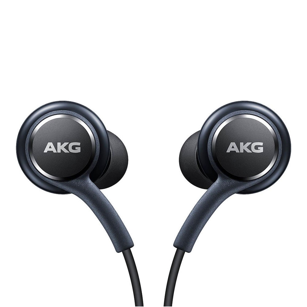 AKG (by Samsung) Kopfhörer In-Ear Headset Tuned mit 3.5mm Klinken Anschluss (EO-IG955BSEGWW) - Titangrau (Schwarz)