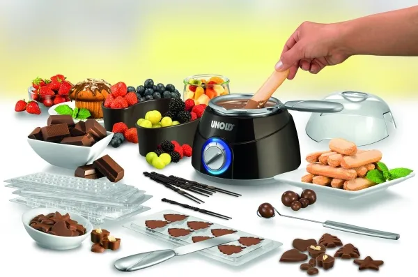 UNOLD 48667 - Chocolade koger - 250 ml - 25 W - sølv/brun