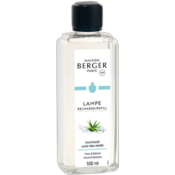 Recharge parfum pour lampe - Eau d'aloe - Aquatique floral - 500 ml