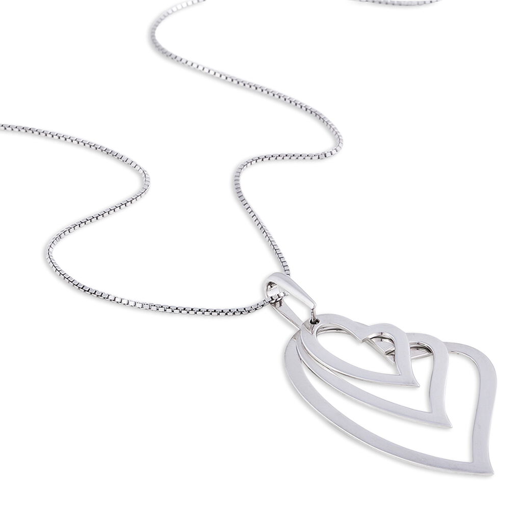Collier Sinnila Argent Blanc