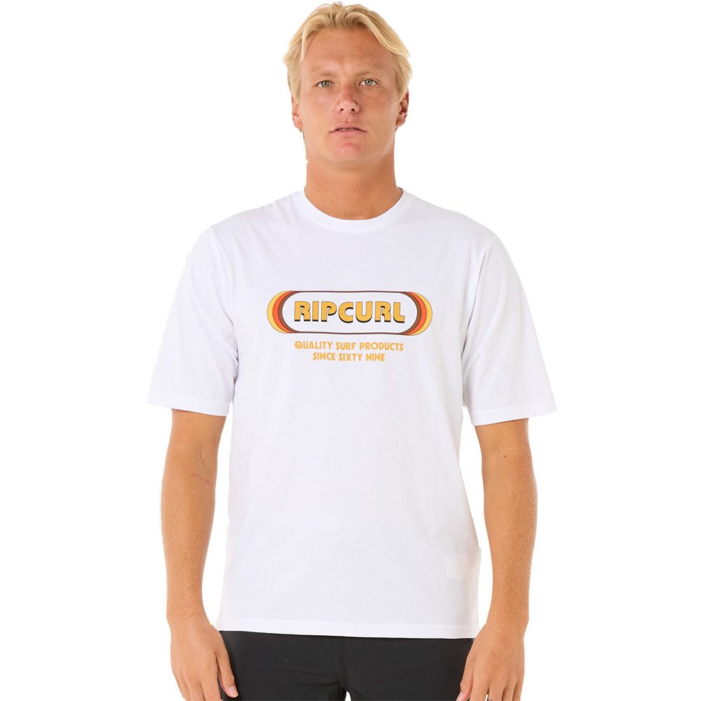 Rip Curl Icons of Surf UV-Shirt Herren weiß