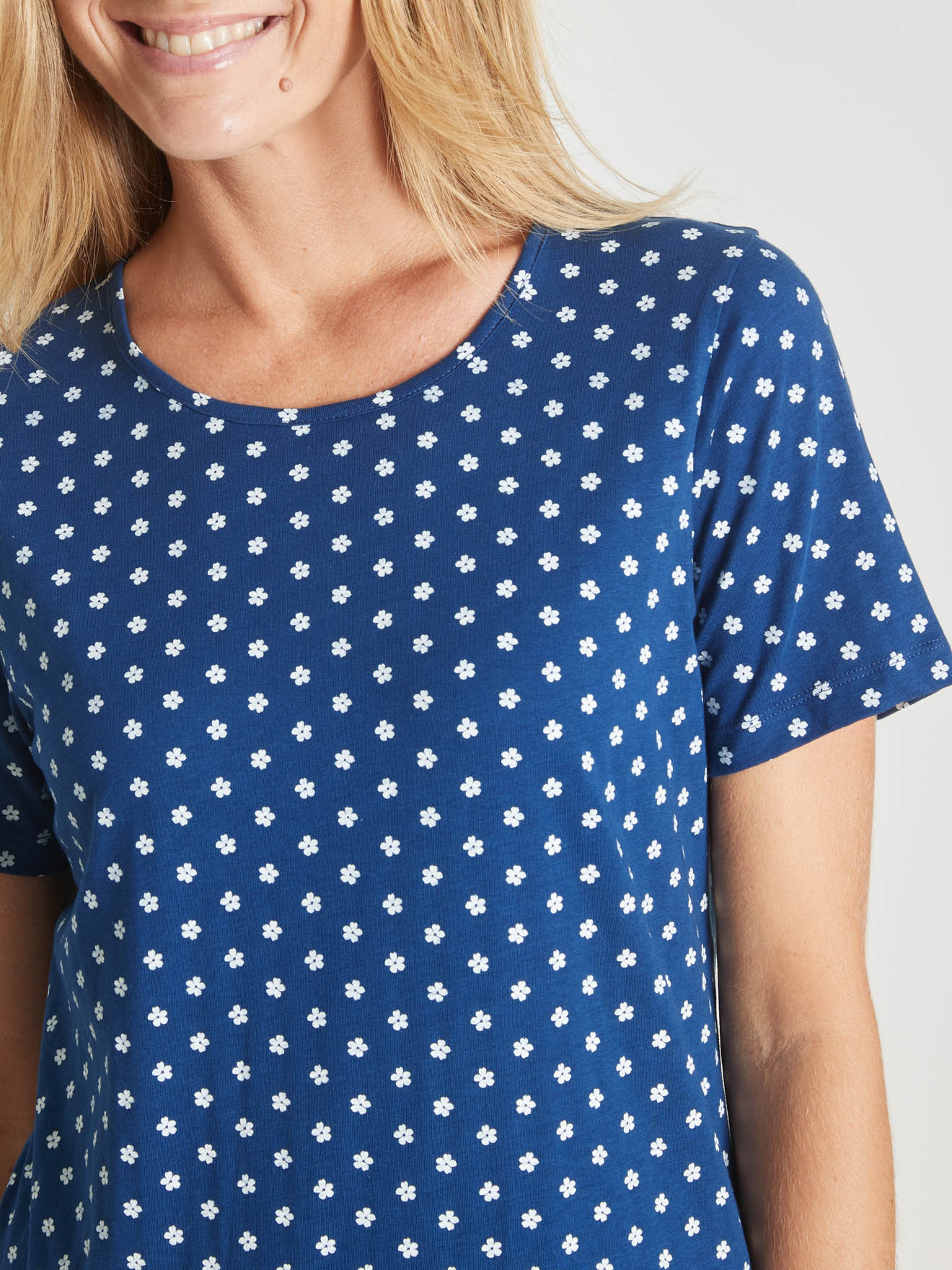 Tee-shirt de pyjama pur coton