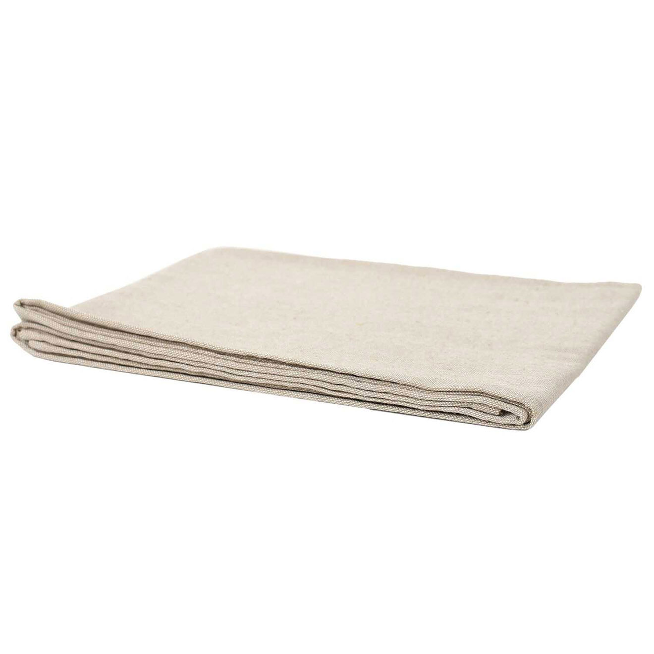 Home Deco Factory 2 Chemins de table en coton beiges - 150x50 cm