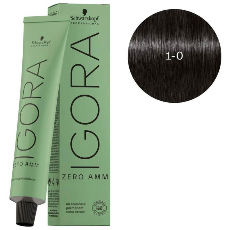 Igora Zéro amm 1-0 noir naturel Schwarzkopf 60ML