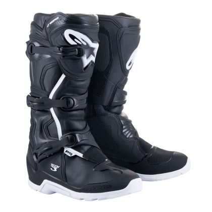 Bottes cross Alpinestars TECH 3 ENDURO WATERPROOF 2023 - Noir / Blanc