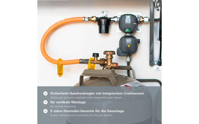 Truma DuoControl CS Gasdruckregler für den Zweiflaschen-Betrieb