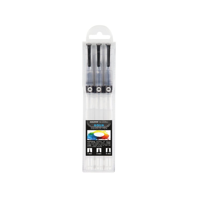 Molotow Aqua Squeeze Pen Basic Set 1