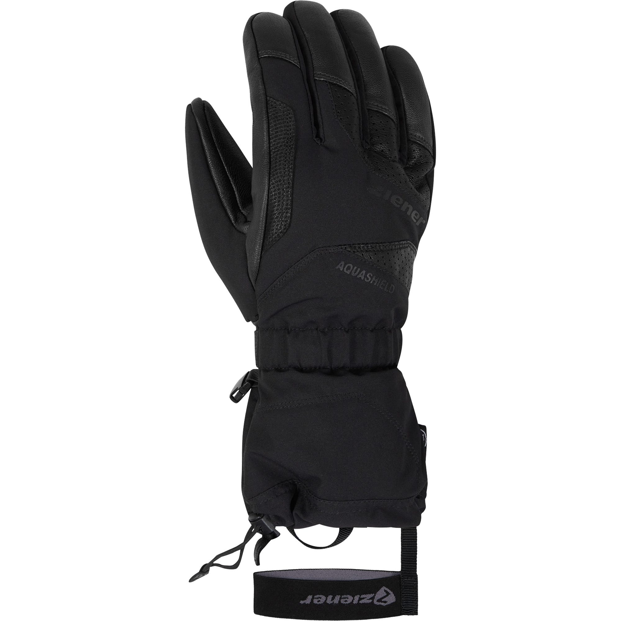 Ziener Gaiku-Z AS® AW Skihandschuhe Herren schwarz