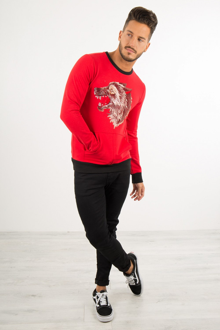 Sweat à strass