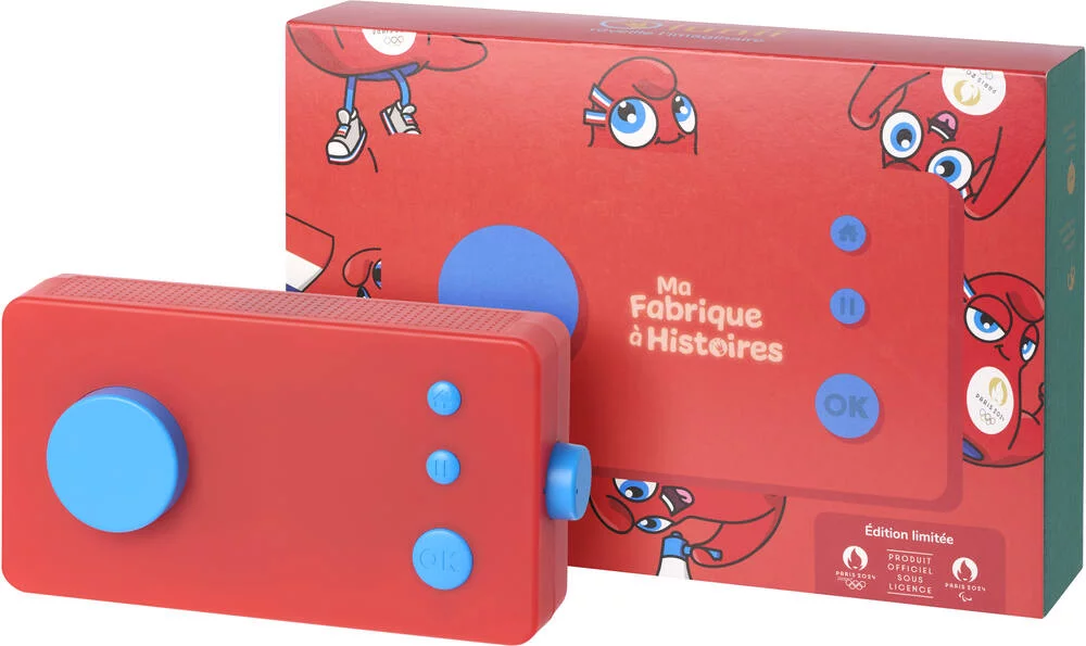 LUNII -  MA FABRIQUE A HISTOIRES  - CONTEUSE INTERACTIVE - EDITION LIMITEE JEUX OLYMPIQUES ET PARALYMPIQUES DE PARIS 2024