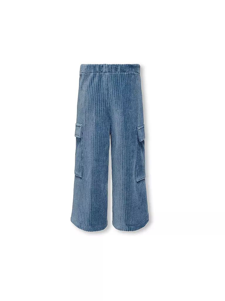 ONLY Mädchen Cargohose KMGOSY blau