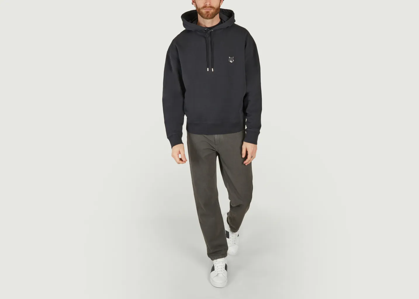 Sweat à capuche Fox Maison Kitsuné
