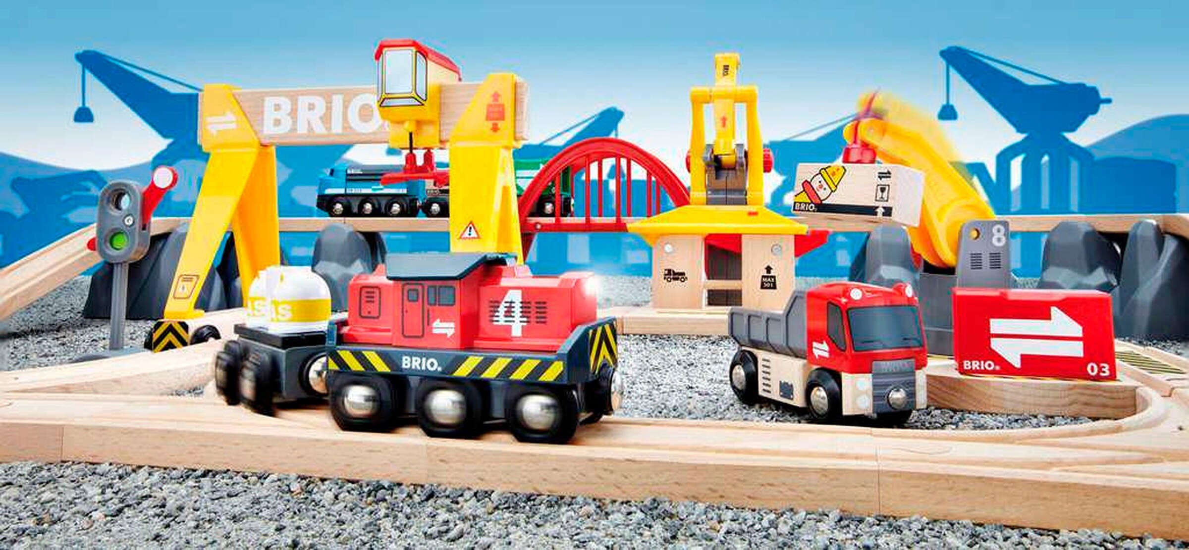 BRIO Frachten Set Deluxe
