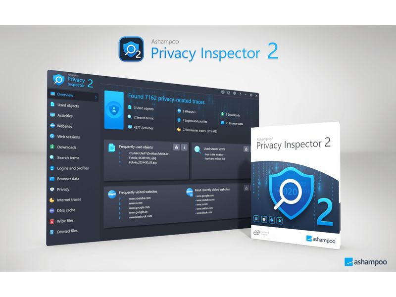 Ashampoo Privacy Inspector 2⁠ ESD, Vollversion, 1 PC Die Entdeckungsreise durch Dein Windows geht weiter