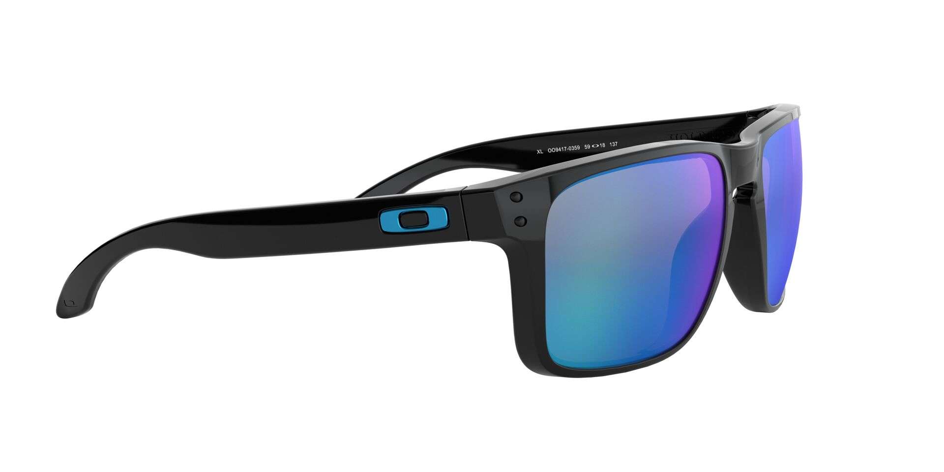 Oakley Holbrook XL Sport Zonnebril Polished Zwart met Prizm Sapphire Lens