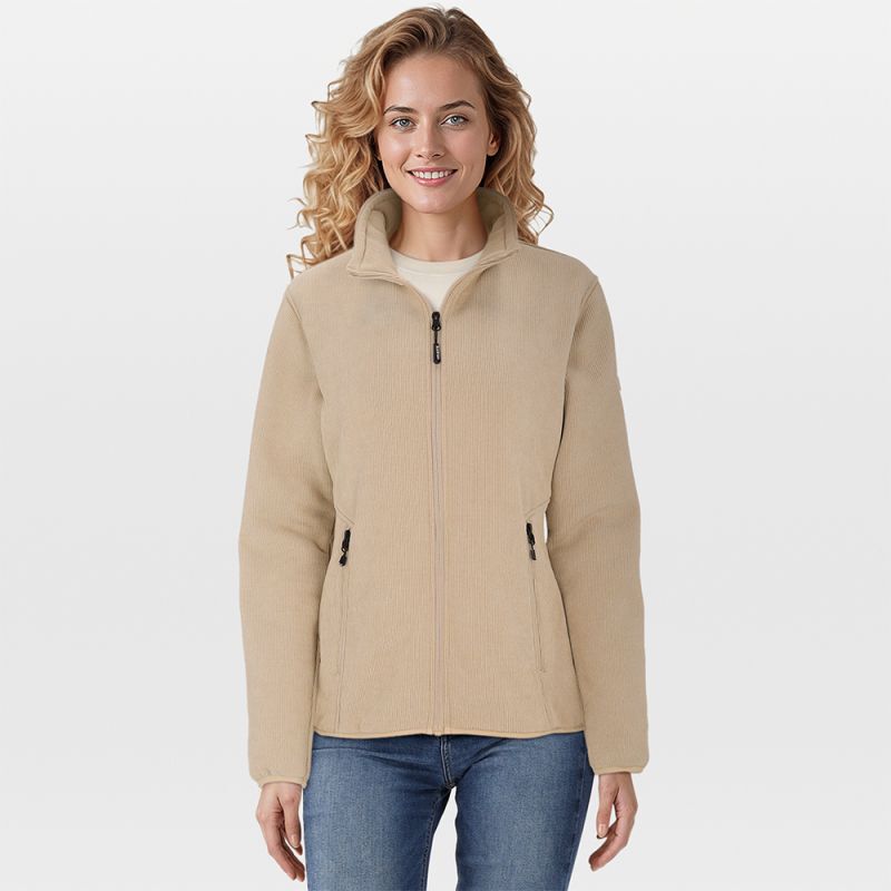 Veleste Rinske - Fleecevest - Zand - 36