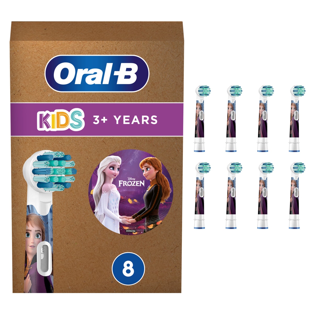 Oral-B EB10-8 Frozen Aufsteckbürsten