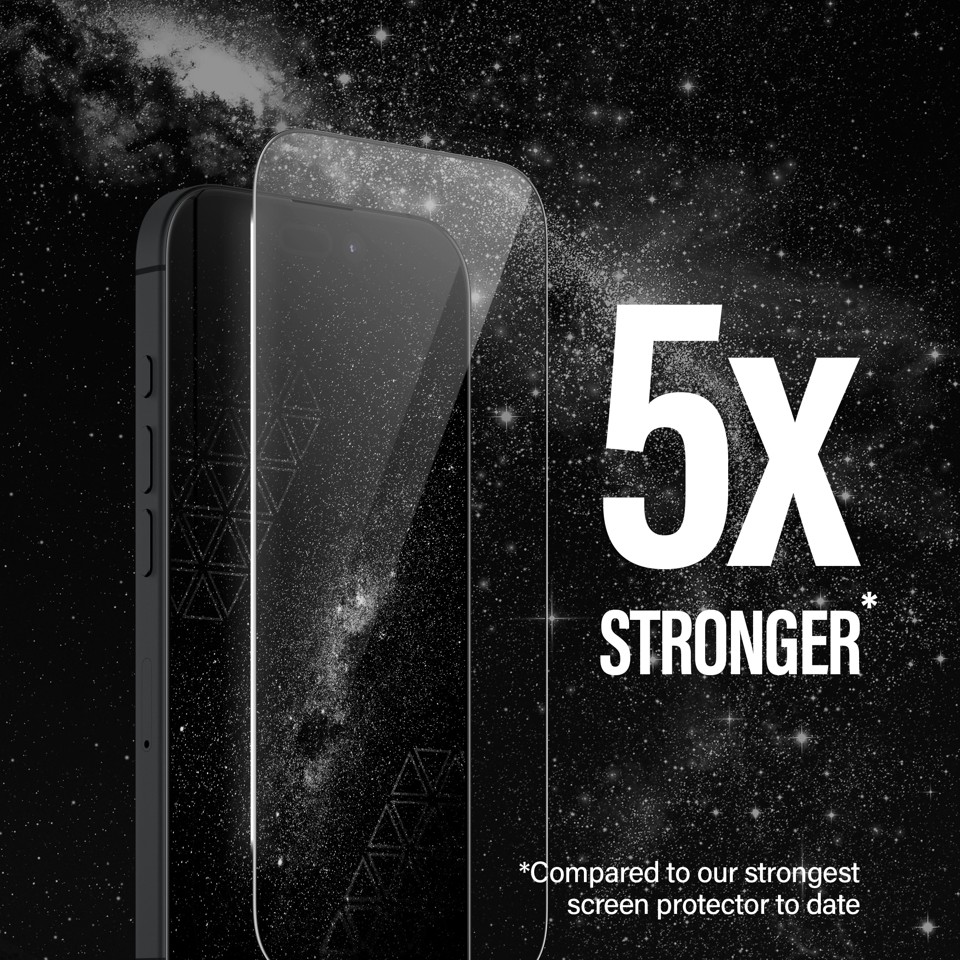 PanzerGlass - Keramisk Skærmbeskyttelse - iPhone 16 Pro - Ultra Wide Fit