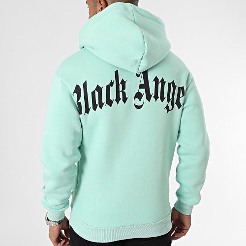Sweat Capuche Bleu Turquoise