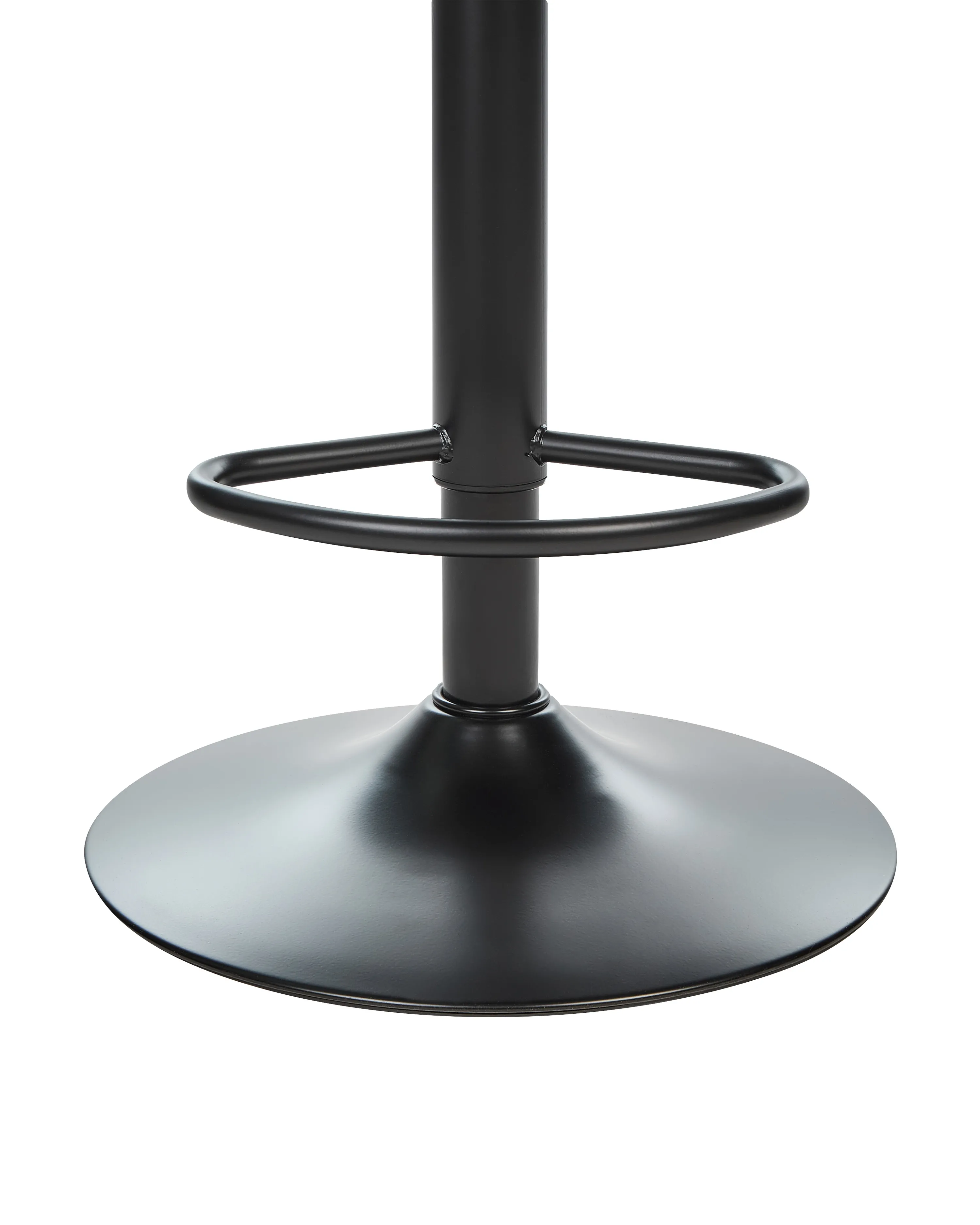 Set van 2 barstoelen DUBROVNIK Fluweel draaibaar Lichtbeige