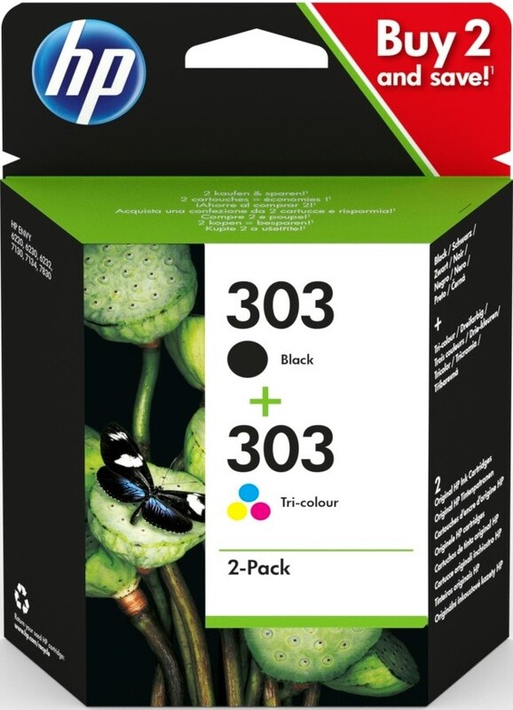 HP 303 Tintenpatronen Multipack, farbig, schwarz