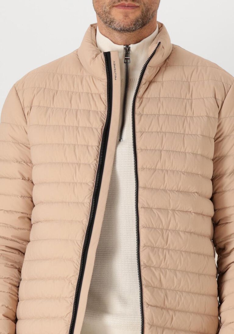 beige peuterey gewatteerde jas flobots 02