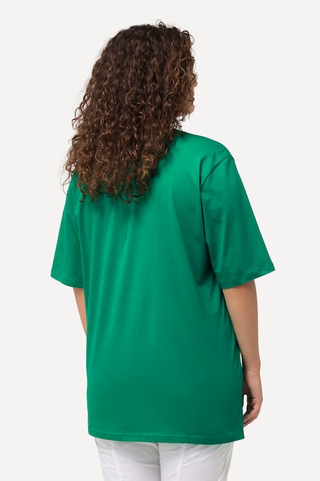T-Shirt, Rundhalsausschnitt, Relaxed, Halbarm