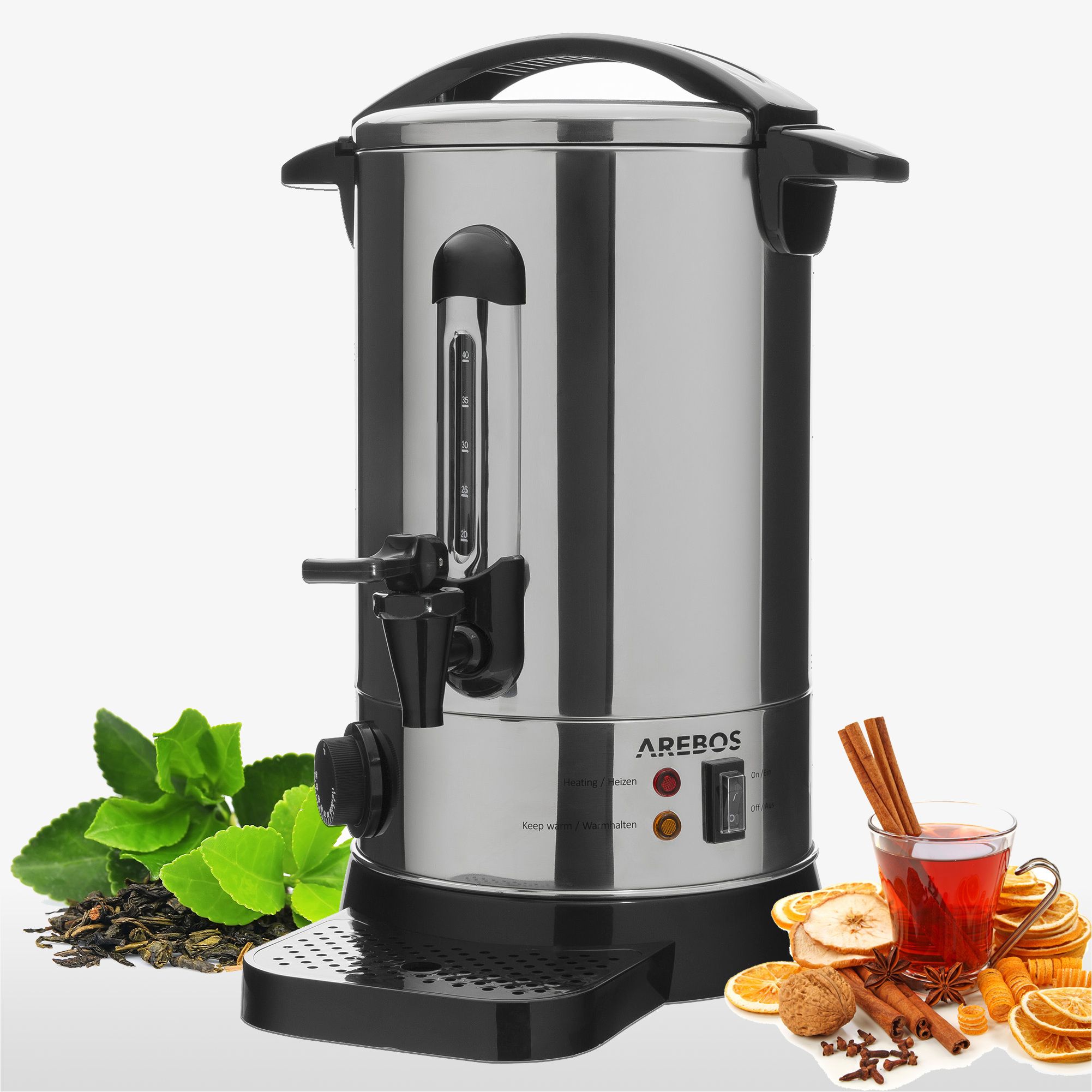 Glühweinkocher 8,8L 950W Edelstahl