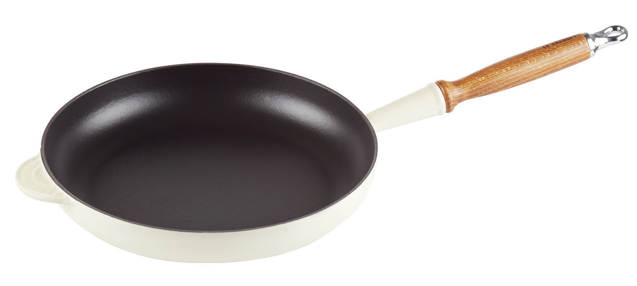 LE CREUSET Bratpfanne 28cm Creme TRADITION