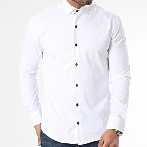 Chemise Manches Longues Blanc