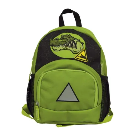 Donau Kinderrucksack Krokodil, grün