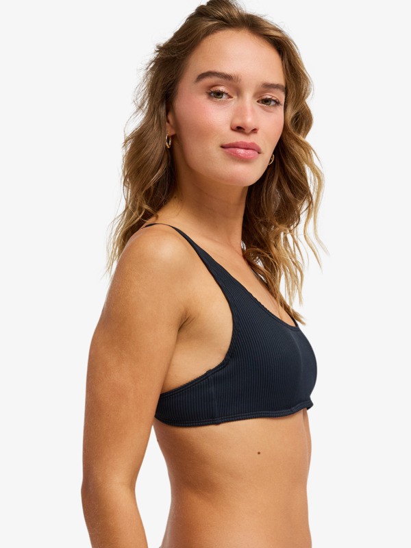 Roxy Love Underwire Bralette Haut de bikini à armatures Noir Femme