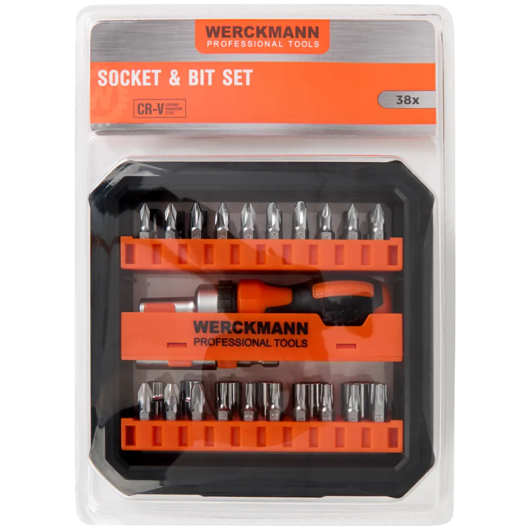 Werckmann doppen- en bitset 38-delig