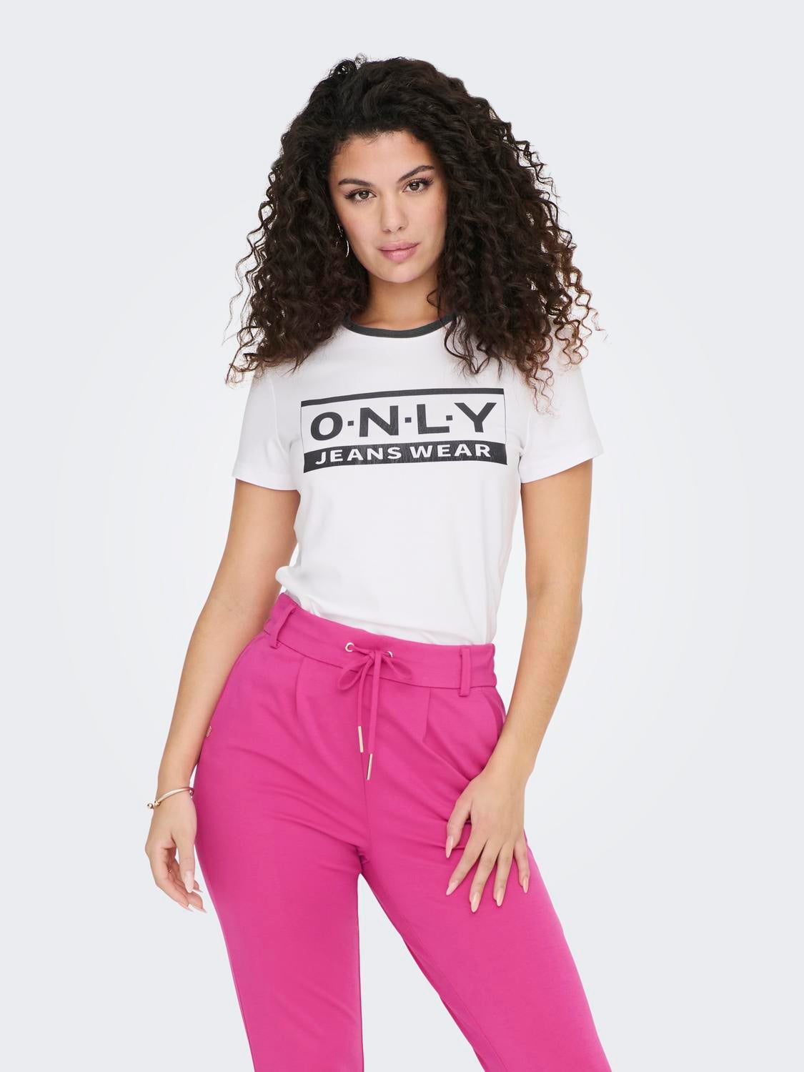 ONLLEA T-shirt Bright White