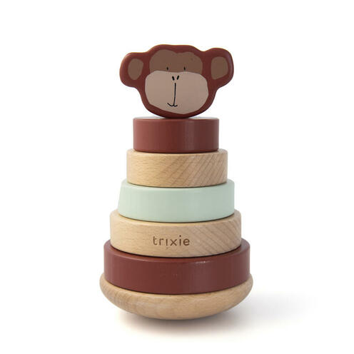 Tour à empiler en bois - Mr Monkey - TRIXIE