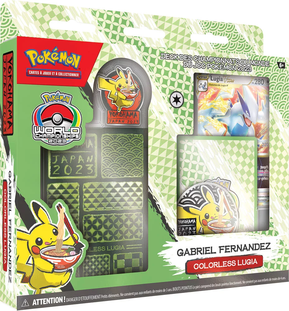 POKEMON - DECK DES CHAMPIONNATS DU MONDE