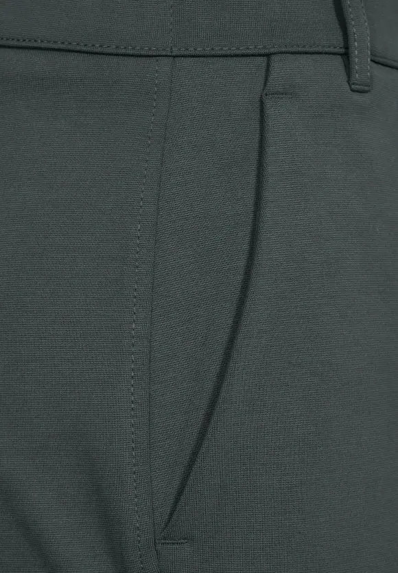 Casual Fit Chinohose - marshy green