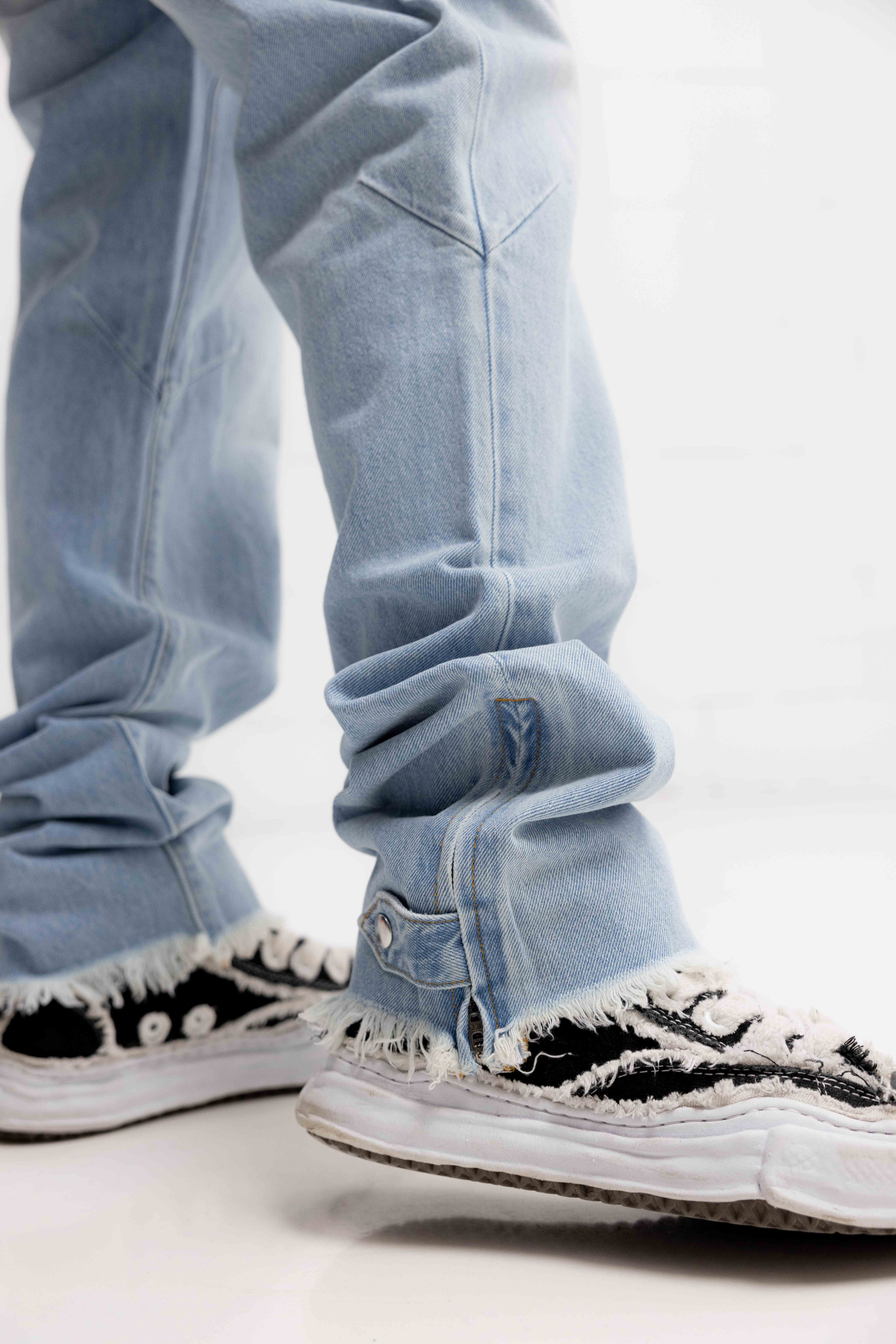 Fearless Blood Straight Jeans Heren Lichtblauw