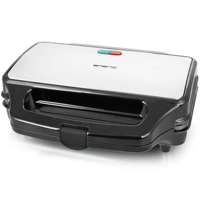 Emerio Sandwichgrill XXL Rustfrit stål