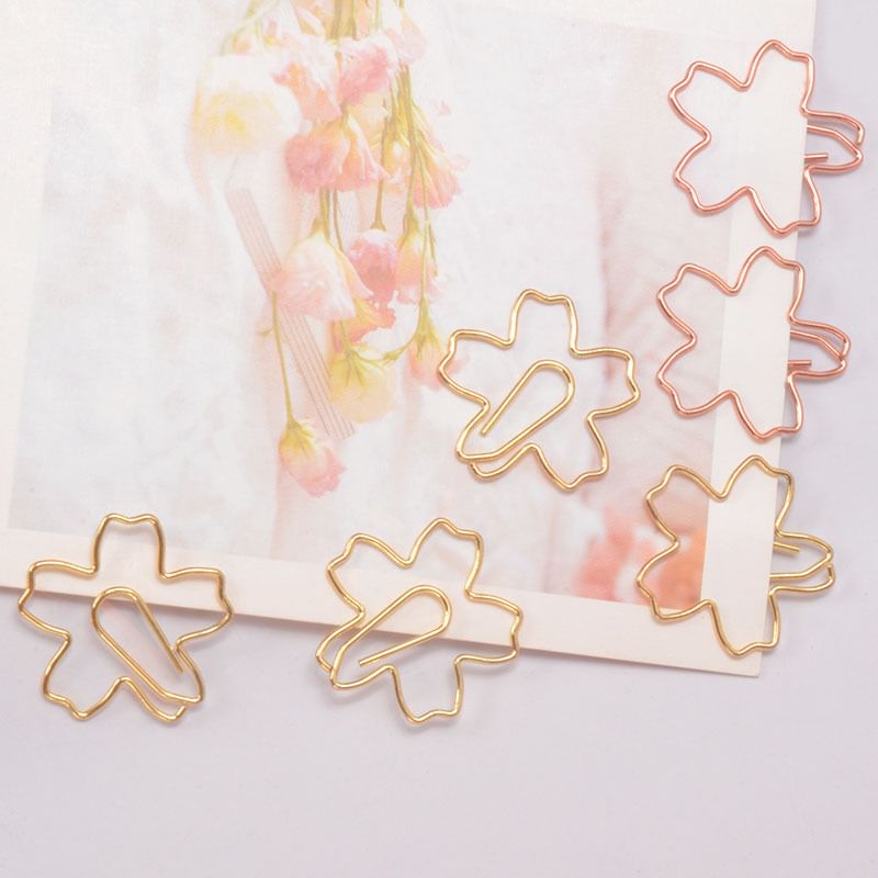 Miumi - Sakura legering paperclip / set